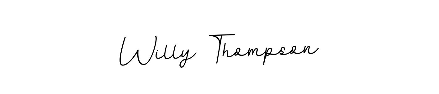 Check out images of Autograph of Willy Thompson name. Actor Willy Thompson Signature Style. BallpointsItalic-DORy9 is a professional sign style online. Willy Thompson signature style 11 images and pictures png