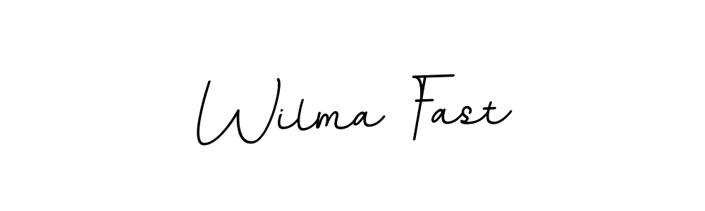 Similarly BallpointsItalic-DORy9 is the best handwritten signature design. Signature creator online .You can use it as an online autograph creator for name Wilma Fast. Wilma Fast signature style 11 images and pictures png