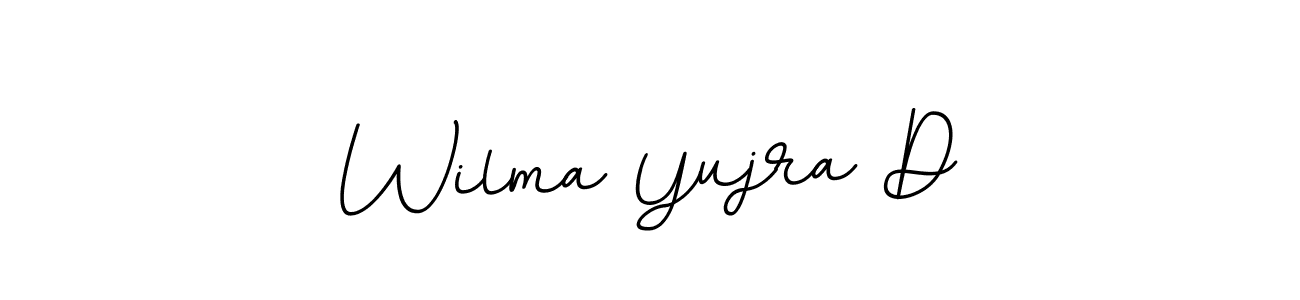 Create a beautiful signature design for name Wilma Yujra D. With this signature (BallpointsItalic-DORy9) fonts, you can make a handwritten signature for free. Wilma Yujra D signature style 11 images and pictures png