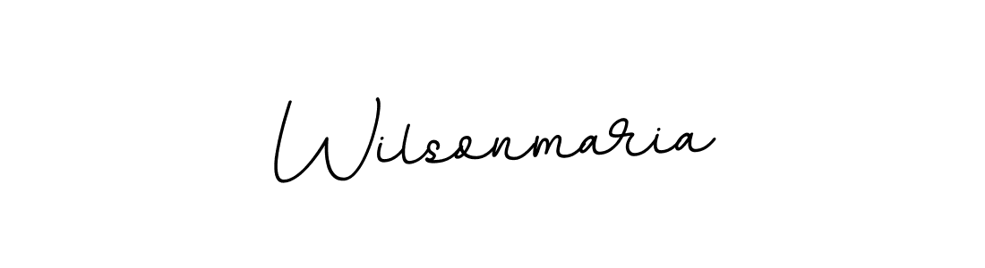 Design your own signature with our free online signature maker. With this signature software, you can create a handwritten (BallpointsItalic-DORy9) signature for name Wilsonmaria. Wilsonmaria signature style 11 images and pictures png