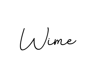 How to make Wime signature? BallpointsItalic-DORy9 is a professional autograph style. Create handwritten signature for Wime name. Wime signature style 11 images and pictures png