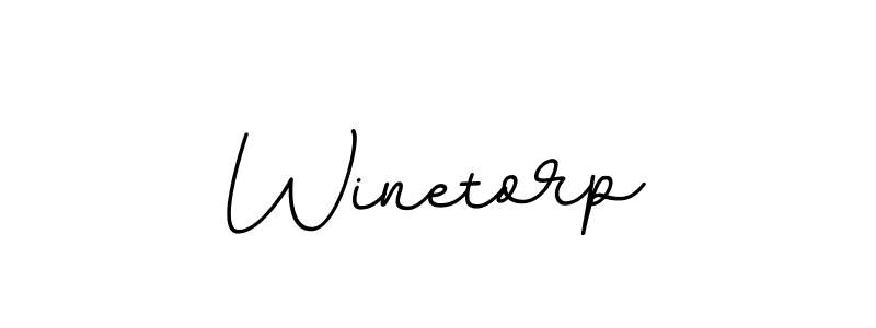Winetorp stylish signature style. Best Handwritten Sign (BallpointsItalic-DORy9) for my name. Handwritten Signature Collection Ideas for my name Winetorp. Winetorp signature style 11 images and pictures png
