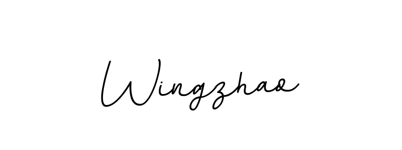 Similarly BallpointsItalic-DORy9 is the best handwritten signature design. Signature creator online .You can use it as an online autograph creator for name Wingzhao. Wingzhao signature style 11 images and pictures png