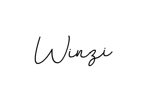 Make a beautiful signature design for name Winzi. With this signature (BallpointsItalic-DORy9) style, you can create a handwritten signature for free. Winzi signature style 11 images and pictures png