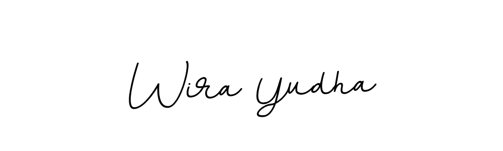 How to make Wira Yudha name signature. Use BallpointsItalic-DORy9 style for creating short signs online. This is the latest handwritten sign. Wira Yudha signature style 11 images and pictures png