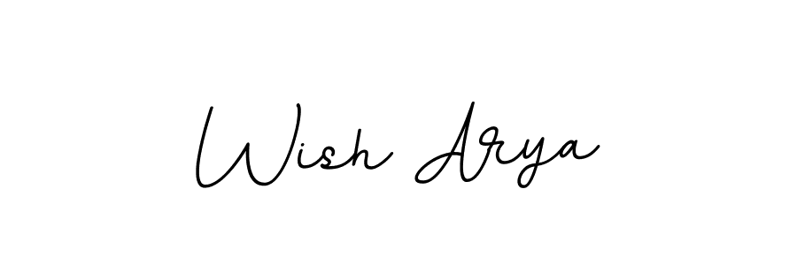 You can use this online signature creator to create a handwritten signature for the name Wish Arya. This is the best online autograph maker. Wish Arya signature style 11 images and pictures png