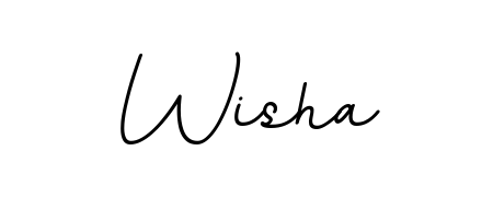 Best and Professional Signature Style for Wisha. BallpointsItalic-DORy9 Best Signature Style Collection. Wisha signature style 11 images and pictures png