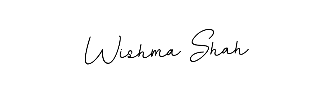 Here are the top 10 professional signature styles for the name Wishma Shah. These are the best autograph styles you can use for your name. Wishma Shah signature style 11 images and pictures png