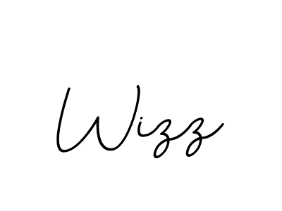 The best way (BallpointsItalic-DORy9) to make a short signature is to pick only two or three words in your name. The name Wizz include a total of six letters. For converting this name. Wizz signature style 11 images and pictures png