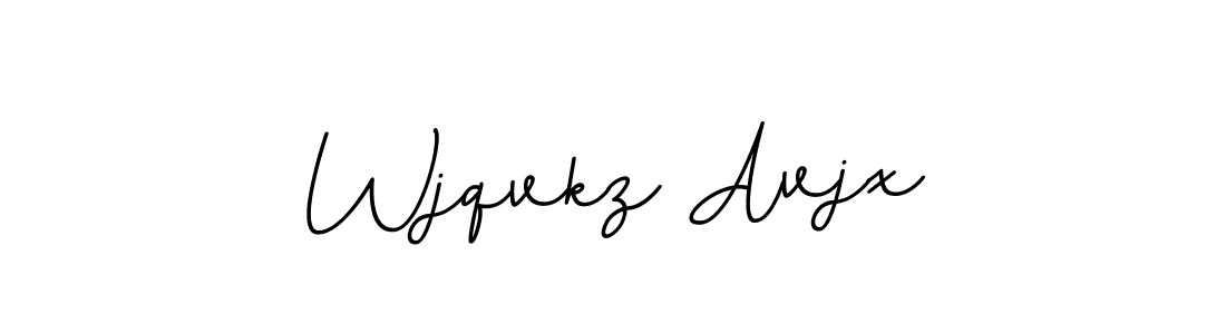 Make a beautiful signature design for name Wjqvkz Avjx. With this signature (BallpointsItalic-DORy9) style, you can create a handwritten signature for free. Wjqvkz Avjx signature style 11 images and pictures png