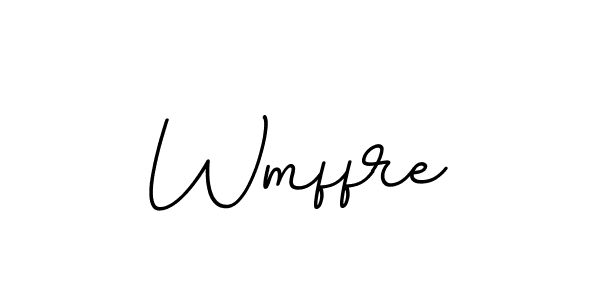 Create a beautiful signature design for name Wmffre. With this signature (BallpointsItalic-DORy9) fonts, you can make a handwritten signature for free. Wmffre signature style 11 images and pictures png