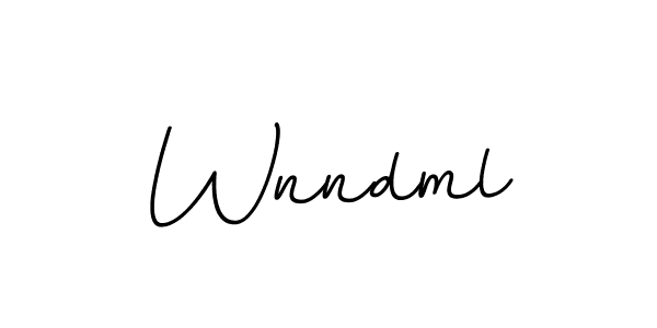 How to make Wnndml signature? BallpointsItalic-DORy9 is a professional autograph style. Create handwritten signature for Wnndml name. Wnndml signature style 11 images and pictures png