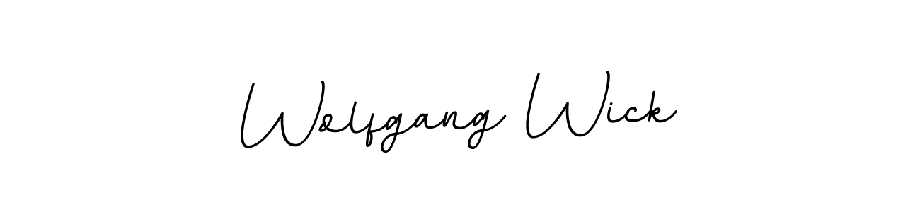 You should practise on your own different ways (BallpointsItalic-DORy9) to write your name (Wolfgang Wick) in signature. don't let someone else do it for you. Wolfgang Wick signature style 11 images and pictures png