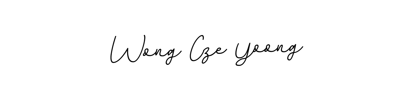 Make a short Wong Cze Yoong signature style. Manage your documents anywhere anytime using BallpointsItalic-DORy9. Create and add eSignatures, submit forms, share and send files easily. Wong Cze Yoong signature style 11 images and pictures png