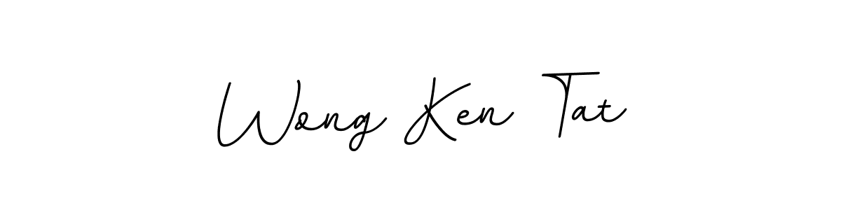 Make a beautiful signature design for name Wong Ken Tat. Use this online signature maker to create a handwritten signature for free. Wong Ken Tat signature style 11 images and pictures png