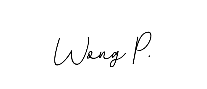 Once you've used our free online signature maker to create your best signature BallpointsItalic-DORy9 style, it's time to enjoy all of the benefits that Wong P. name signing documents. Wong P. signature style 11 images and pictures png