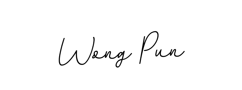 You should practise on your own different ways (BallpointsItalic-DORy9) to write your name (Wong Pun) in signature. don't let someone else do it for you. Wong Pun signature style 11 images and pictures png