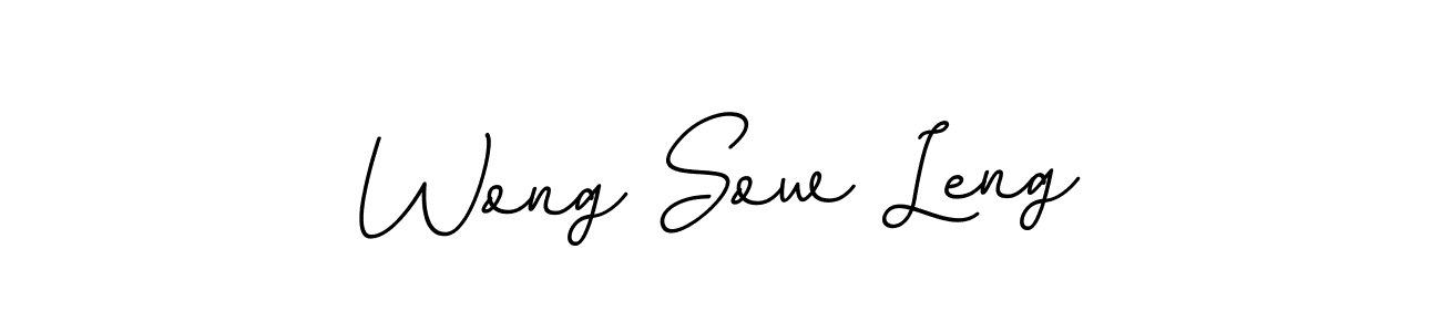 Similarly BallpointsItalic-DORy9 is the best handwritten signature design. Signature creator online .You can use it as an online autograph creator for name Wong Sow Leng. Wong Sow Leng signature style 11 images and pictures png