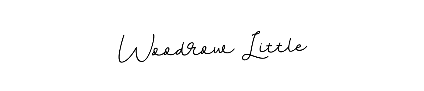 How to make Woodrow Little signature? BallpointsItalic-DORy9 is a professional autograph style. Create handwritten signature for Woodrow Little name. Woodrow Little signature style 11 images and pictures png
