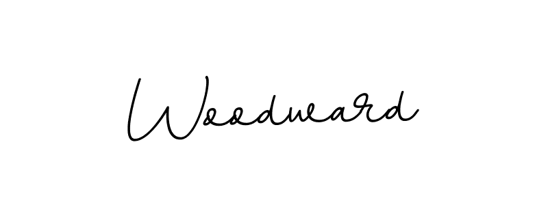 How to make Woodward name signature. Use BallpointsItalic-DORy9 style for creating short signs online. This is the latest handwritten sign. Woodward signature style 11 images and pictures png