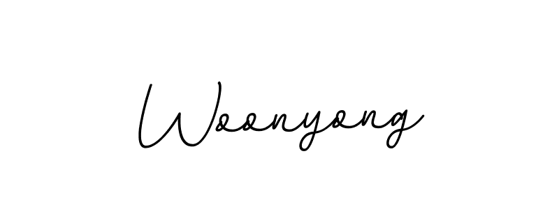 Make a beautiful signature design for name Woonyong. Use this online signature maker to create a handwritten signature for free. Woonyong signature style 11 images and pictures png