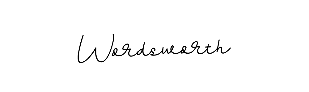 It looks lik you need a new signature style for name Wordsworth. Design unique handwritten (BallpointsItalic-DORy9) signature with our free signature maker in just a few clicks. Wordsworth signature style 11 images and pictures png