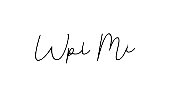 It looks lik you need a new signature style for name Wpl Mi. Design unique handwritten (BallpointsItalic-DORy9) signature with our free signature maker in just a few clicks. Wpl Mi signature style 11 images and pictures png