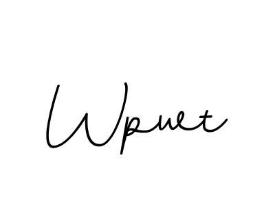 It looks lik you need a new signature style for name Wpwt. Design unique handwritten (BallpointsItalic-DORy9) signature with our free signature maker in just a few clicks. Wpwt signature style 11 images and pictures png