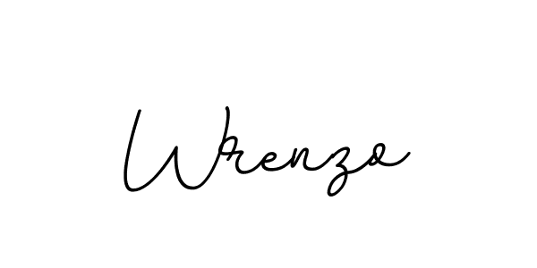 Also we have Wrenzo name is the best signature style. Create professional handwritten signature collection using BallpointsItalic-DORy9 autograph style. Wrenzo signature style 11 images and pictures png