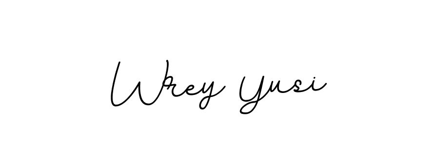 Also You can easily find your signature by using the search form. We will create Wrey Yusi name handwritten signature images for you free of cost using BallpointsItalic-DORy9 sign style. Wrey Yusi signature style 11 images and pictures png