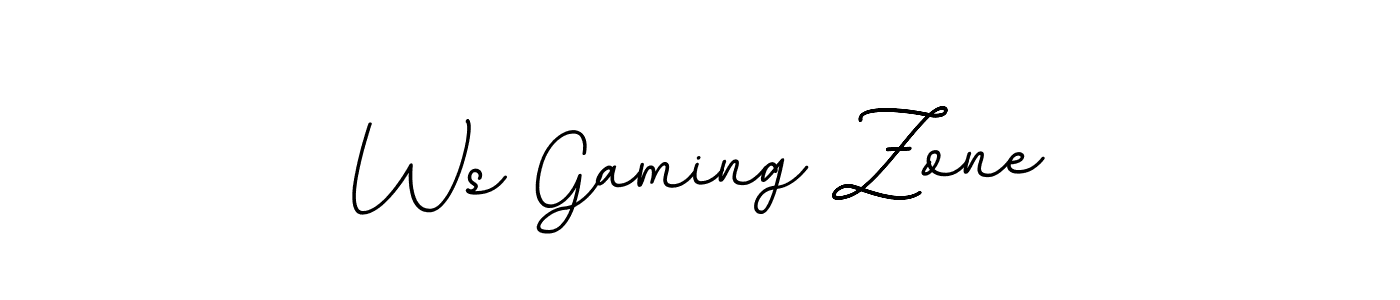 Also You can easily find your signature by using the search form. We will create Ws Gaming Zone name handwritten signature images for you free of cost using BallpointsItalic-DORy9 sign style. Ws Gaming Zone signature style 11 images and pictures png