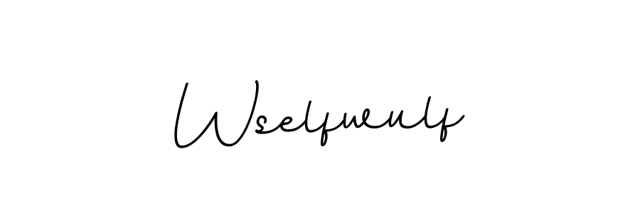 Also You can easily find your signature by using the search form. We will create Wselfwulf name handwritten signature images for you free of cost using BallpointsItalic-DORy9 sign style. Wselfwulf signature style 11 images and pictures png