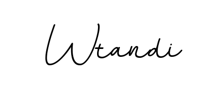 Once you've used our free online signature maker to create your best signature BallpointsItalic-DORy9 style, it's time to enjoy signing your documents with Wtandi name. Wtandi signature style 11 images and pictures png