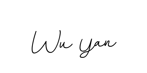 Make a beautiful signature design for name Wu Yan. Use this online signature maker to create a handwritten signature for free. Wu Yan signature style 11 images and pictures png
