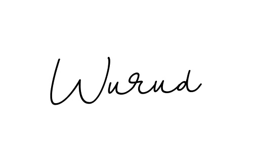 How to make Wurud signature? BallpointsItalic-DORy9 is a professional autograph style. Create handwritten signature for Wurud name. Wurud signature style 11 images and pictures png