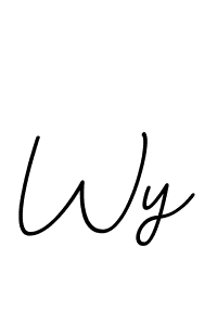 This is the best signature style for the Wy name. Also you like these signature font (BallpointsItalic-DORy9). Mix name signature. Wy signature style 11 images and pictures png