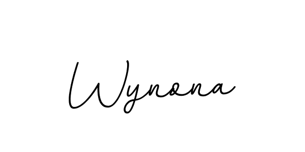 Here are the top 10 professional signature styles for the name Wynona. These are the best autograph styles you can use for your name. Wynona signature style 11 images and pictures png