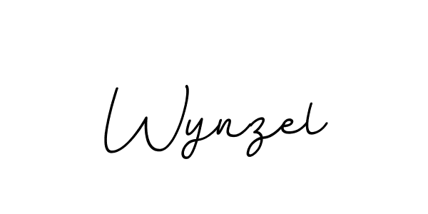Use a signature maker to create a handwritten signature online. With this signature software, you can design (BallpointsItalic-DORy9) your own signature for name Wynzel. Wynzel signature style 11 images and pictures png