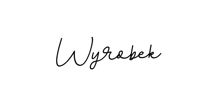 How to Draw Wyrobek signature style? BallpointsItalic-DORy9 is a latest design signature styles for name Wyrobek. Wyrobek signature style 11 images and pictures png