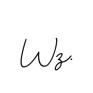 Also You can easily find your signature by using the search form. We will create Wz. name handwritten signature images for you free of cost using BallpointsItalic-DORy9 sign style. Wz. signature style 11 images and pictures png