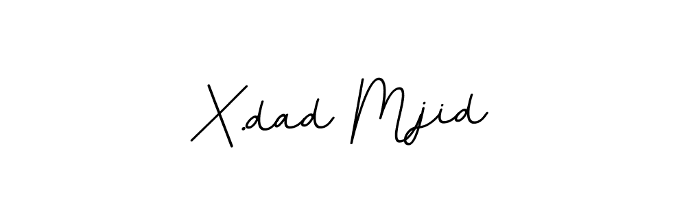 Use a signature maker to create a handwritten signature online. With this signature software, you can design (BallpointsItalic-DORy9) your own signature for name X.dad Mjid. X.dad Mjid signature style 11 images and pictures png