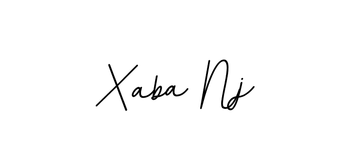 BallpointsItalic-DORy9 is a professional signature style that is perfect for those who want to add a touch of class to their signature. It is also a great choice for those who want to make their signature more unique. Get Xaba Nj name to fancy signature for free. Xaba Nj signature style 11 images and pictures png