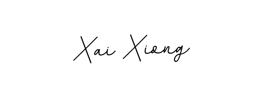 Design your own signature with our free online signature maker. With this signature software, you can create a handwritten (BallpointsItalic-DORy9) signature for name Xai Xiong. Xai Xiong signature style 11 images and pictures png