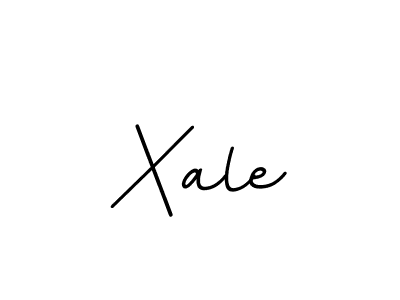 Use a signature maker to create a handwritten signature online. With this signature software, you can design (BallpointsItalic-DORy9) your own signature for name Xale. Xale signature style 11 images and pictures png