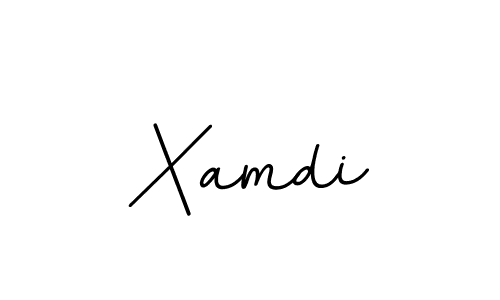 Make a beautiful signature design for name Xamdi. With this signature (BallpointsItalic-DORy9) style, you can create a handwritten signature for free. Xamdi signature style 11 images and pictures png