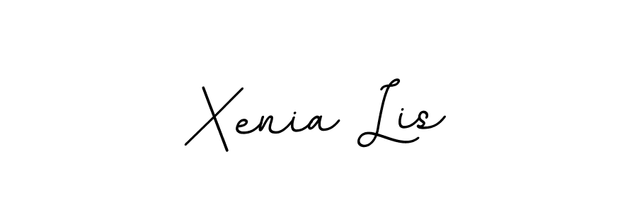 Xenia Lis stylish signature style. Best Handwritten Sign (BallpointsItalic-DORy9) for my name. Handwritten Signature Collection Ideas for my name Xenia Lis. Xenia Lis signature style 11 images and pictures png