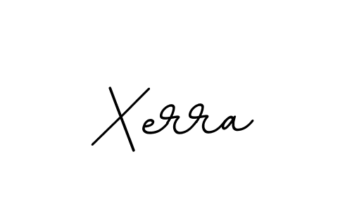 Make a beautiful signature design for name Xerra. With this signature (BallpointsItalic-DORy9) style, you can create a handwritten signature for free. Xerra signature style 11 images and pictures png