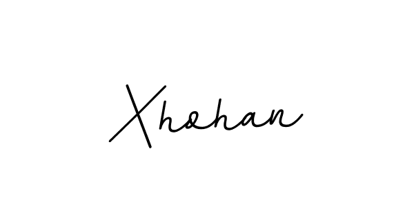 Also we have Xhohan name is the best signature style. Create professional handwritten signature collection using BallpointsItalic-DORy9 autograph style. Xhohan signature style 11 images and pictures png
