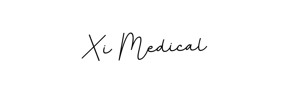 It looks lik you need a new signature style for name Xi Medical. Design unique handwritten (BallpointsItalic-DORy9) signature with our free signature maker in just a few clicks. Xi Medical signature style 11 images and pictures png
