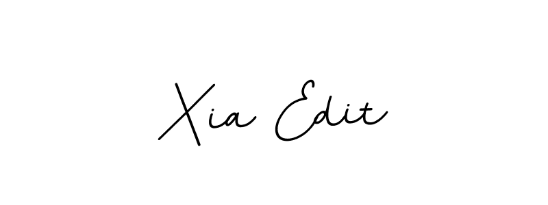 Xia Edit stylish signature style. Best Handwritten Sign (BallpointsItalic-DORy9) for my name. Handwritten Signature Collection Ideas for my name Xia Edit. Xia Edit signature style 11 images and pictures png